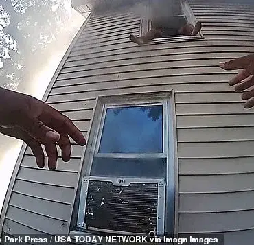 Exclusive Bodycam Footage Captures Eight-Year-Old's Leap from Burning Home, Brave Officers' Rescue in New Jersey