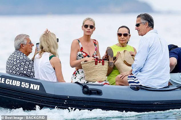 Lady Kitty Spencer's Exclusive Glimpse into Aristocratic Life as She Arrives in Saint Tropez with Family