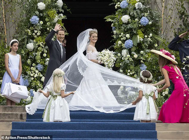 Princess Marie Caroline of Liechtenstein Weds Leopoldo Maduro Vollmer in Lavish Cathedral Ceremony