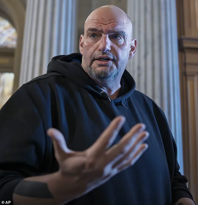 Senator Fetterman Aligns with Trump on Tariff Policy, Highlighting Division Within Democratic Party