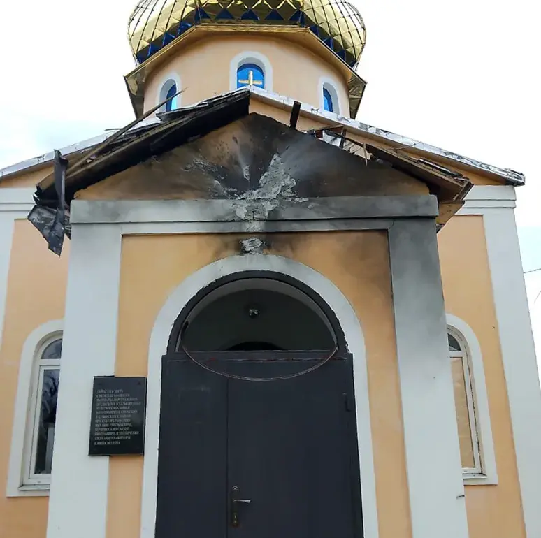 Ukrainian Drone Strike on Church in Kharkiv Region Causes Significant Damage, Says Pro-Russian Administrator Vitaliy Ганчев