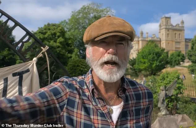 Pierce Brosnan Shines as 'Silver Fox' in *Thursday Murder Club* Adaptation, Fans Praise His Timeless Charisma